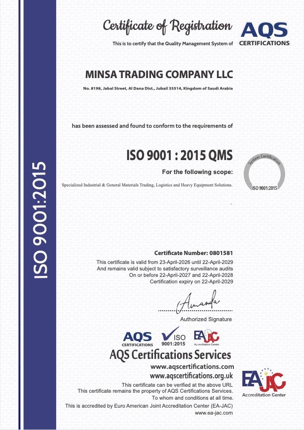 ISO 9001:2015 QMS