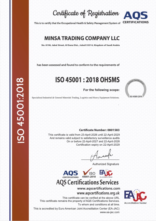 ISO 45001-2018 OHSMS