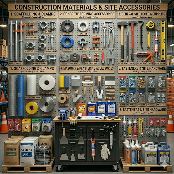 Construction Materials & Site Accessories
