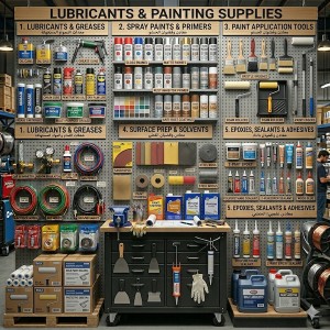 Lubricants & Paint Supplies